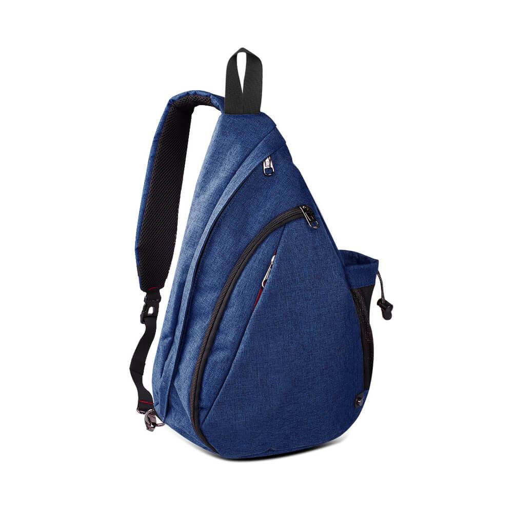 OutdoorMaster Sling Bag - Crossbody Backpack for Women & Men (Dark Blue)