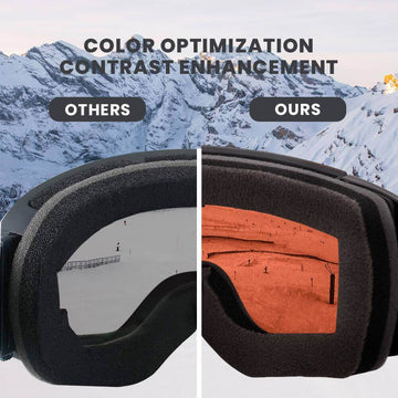 scrying goggles no problem Pro Plus Frameless Ski Goggles