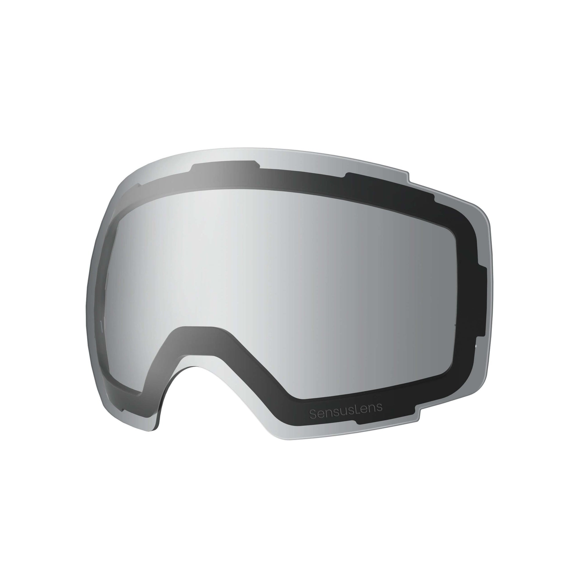 REPLACEMENT LENS PREMIUM - Colour Optimization/ Photochromic/Sustainable for Ski Goggles Pro/Plus Series OutdoorMaster SensusLens VLT 13-60% From Light to Dark Grey 