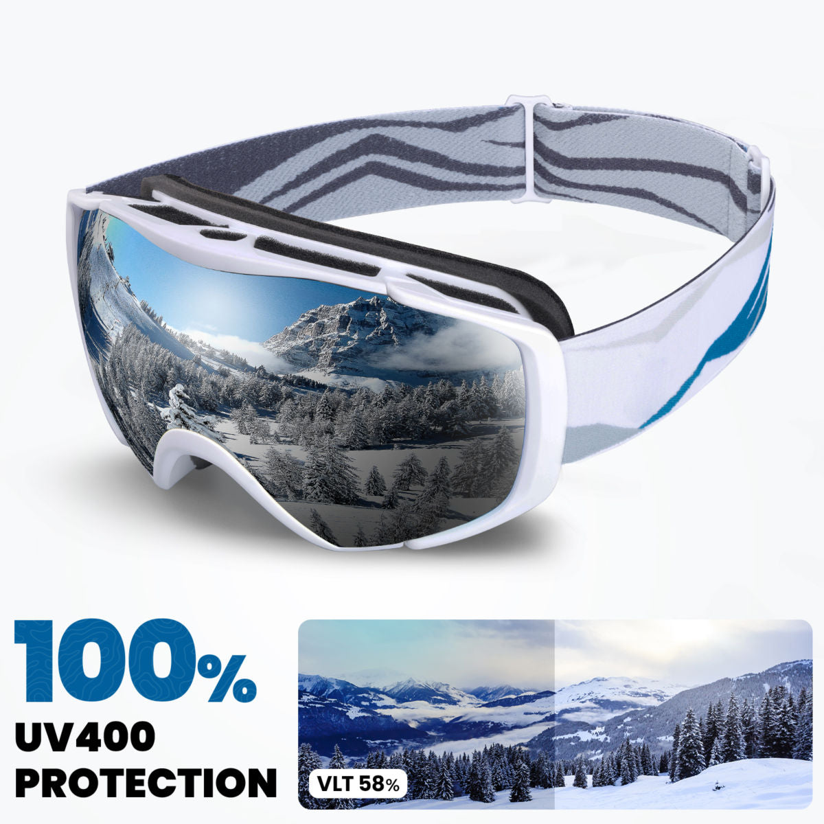 Best Affordable Ski Goggles Outdoor Master® - Main Image