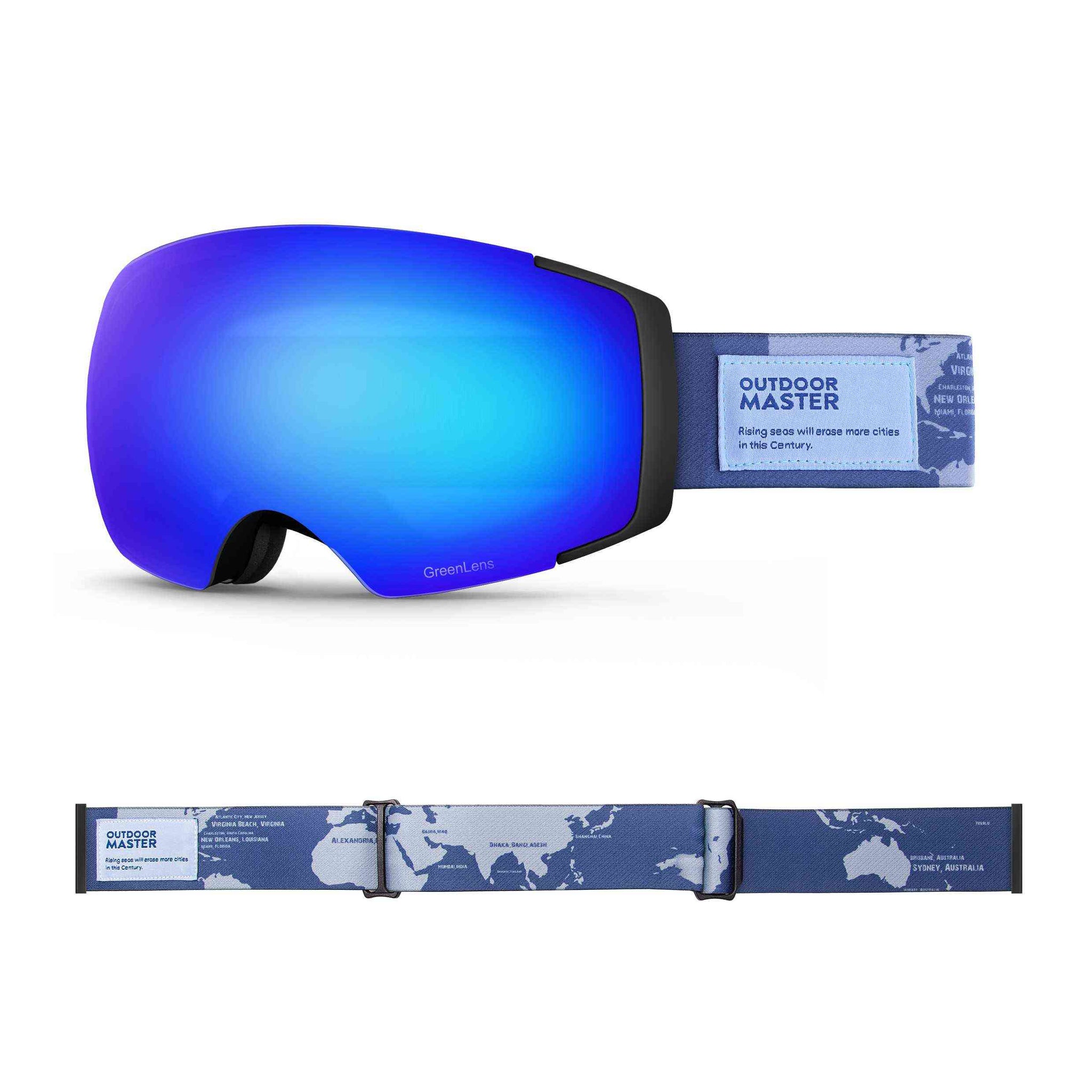 magnetic snowboard goggles