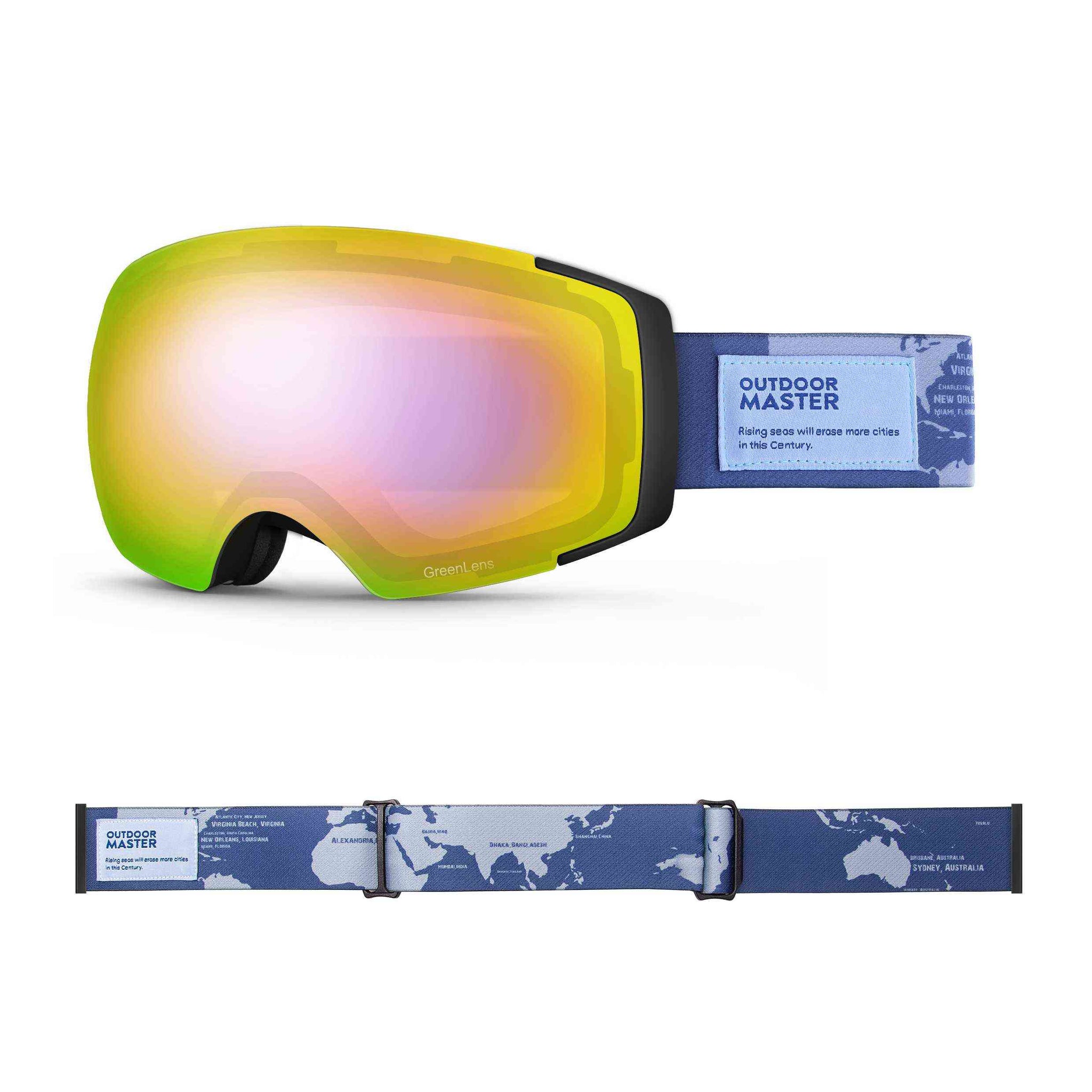 snowboard magnetic goggles