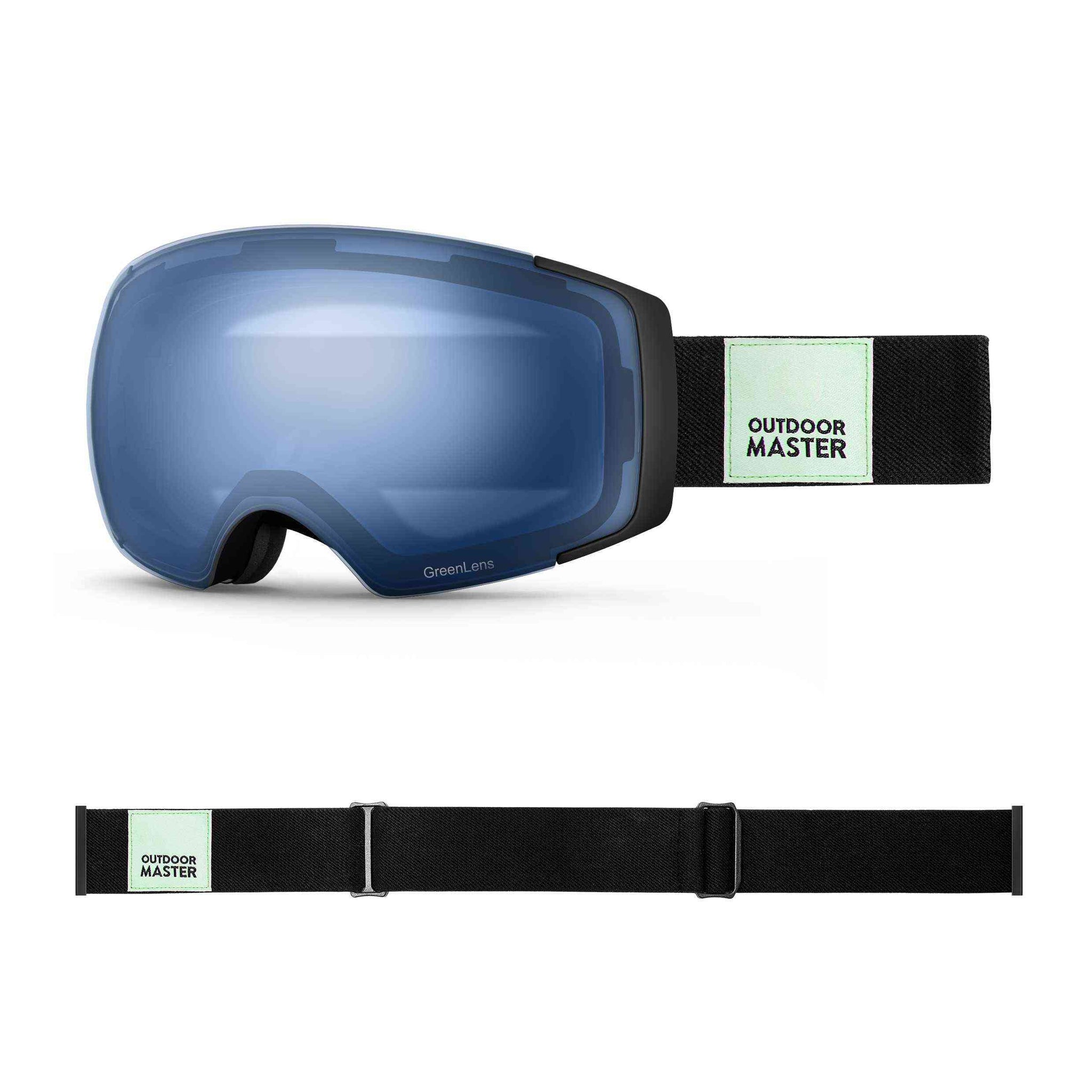 interchangeable lens ski goggles