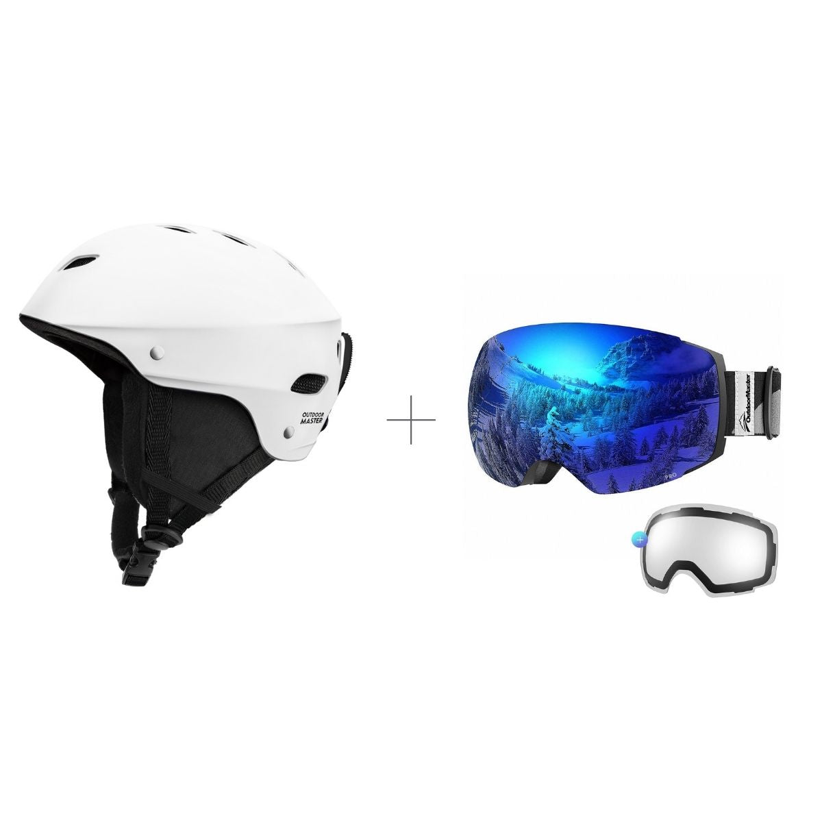 Bundle Sale - Pro Goggle + Lens + Kelvin Helmet