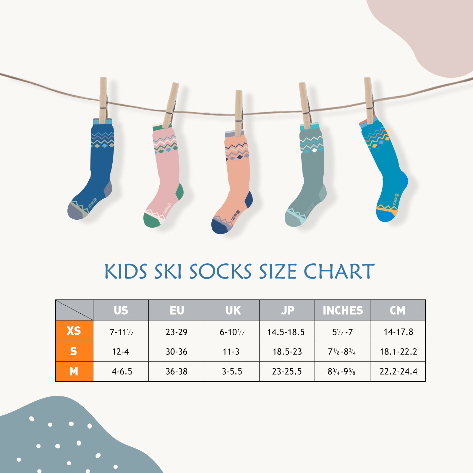 Kids Ski Socks  Outdoor Master®