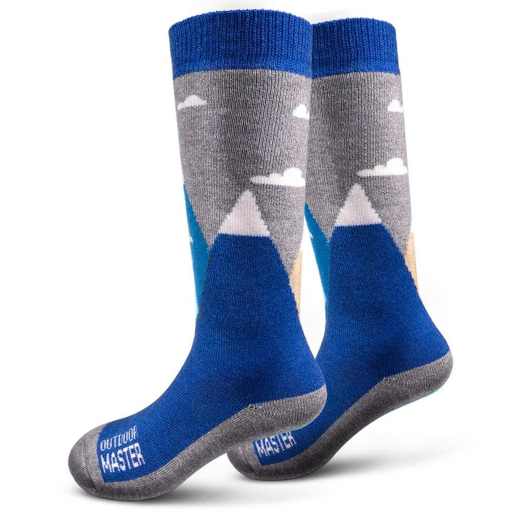 Kids Merino Wool Ski Socks