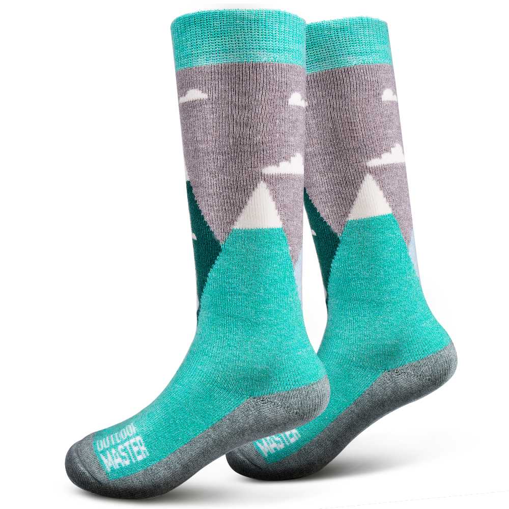 Kids Merino Wool Ski Socks