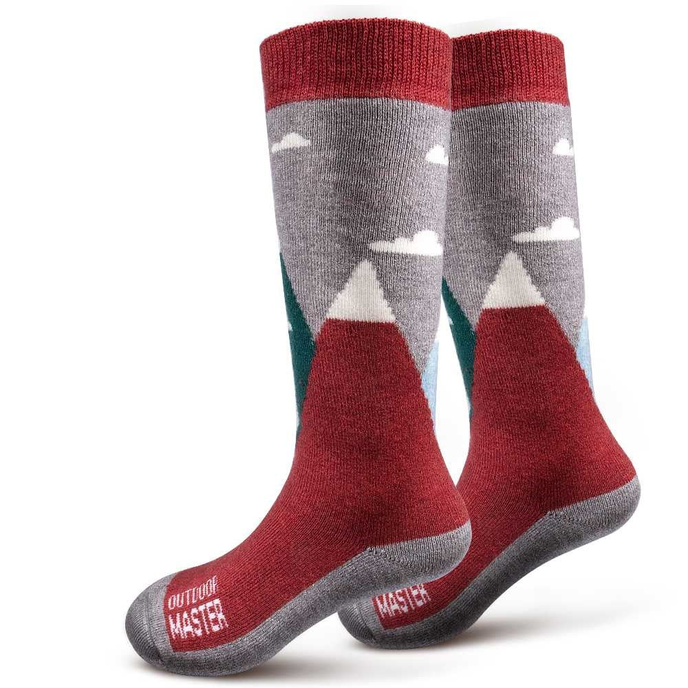 Kids Merino Wool Ski Socks