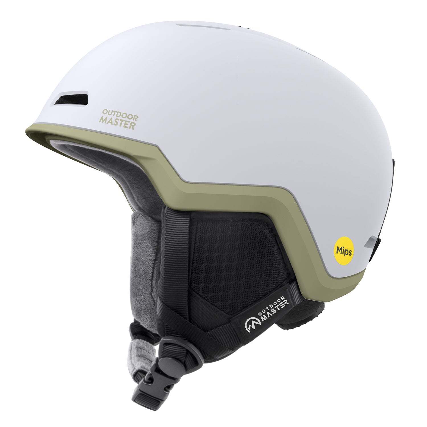 snow helmet beige color with mips