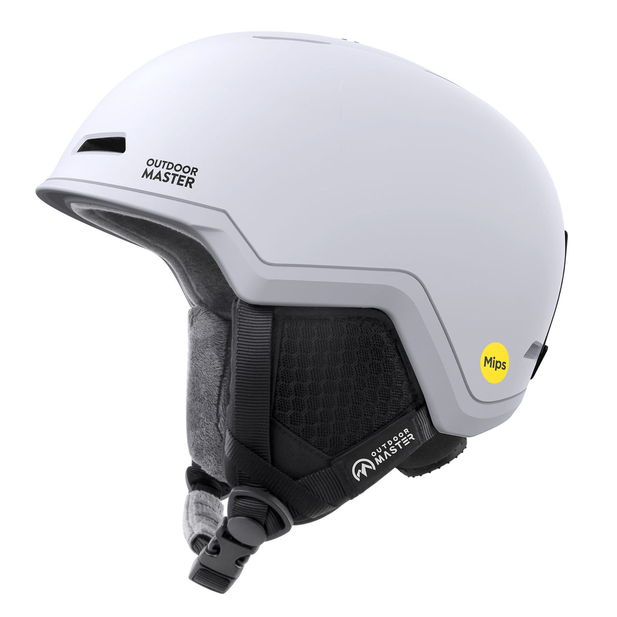 bike helmets for skiing Womens Mips Ski Helmet With Removable Earmuffs & Inner Fleece Liner