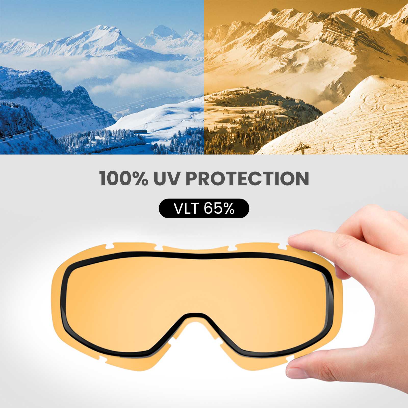 ski goggles that fit over glasses