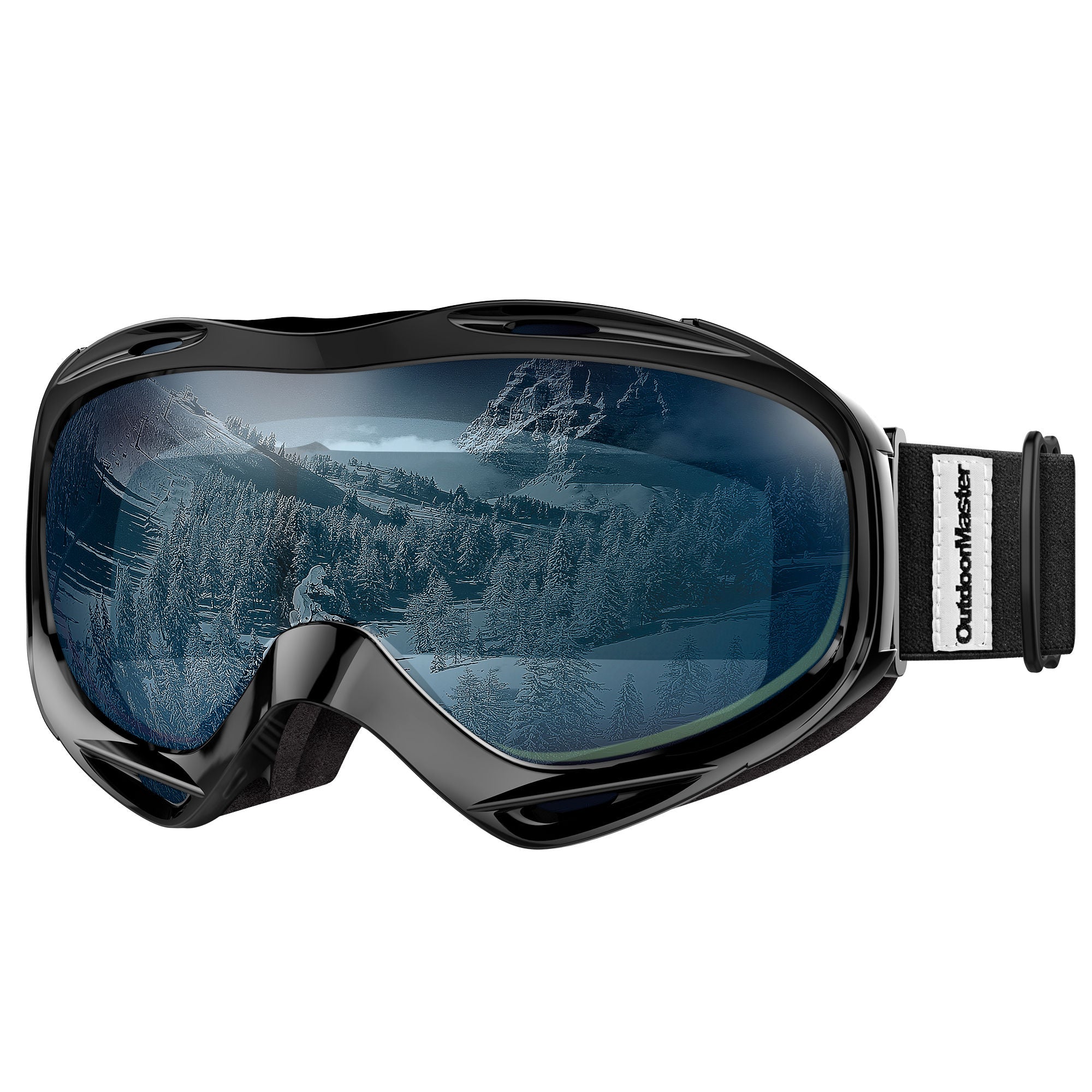 OutdoorMaster OTG Ski Goggles Over Glasses Ski Snowboard Goggles for Men Women