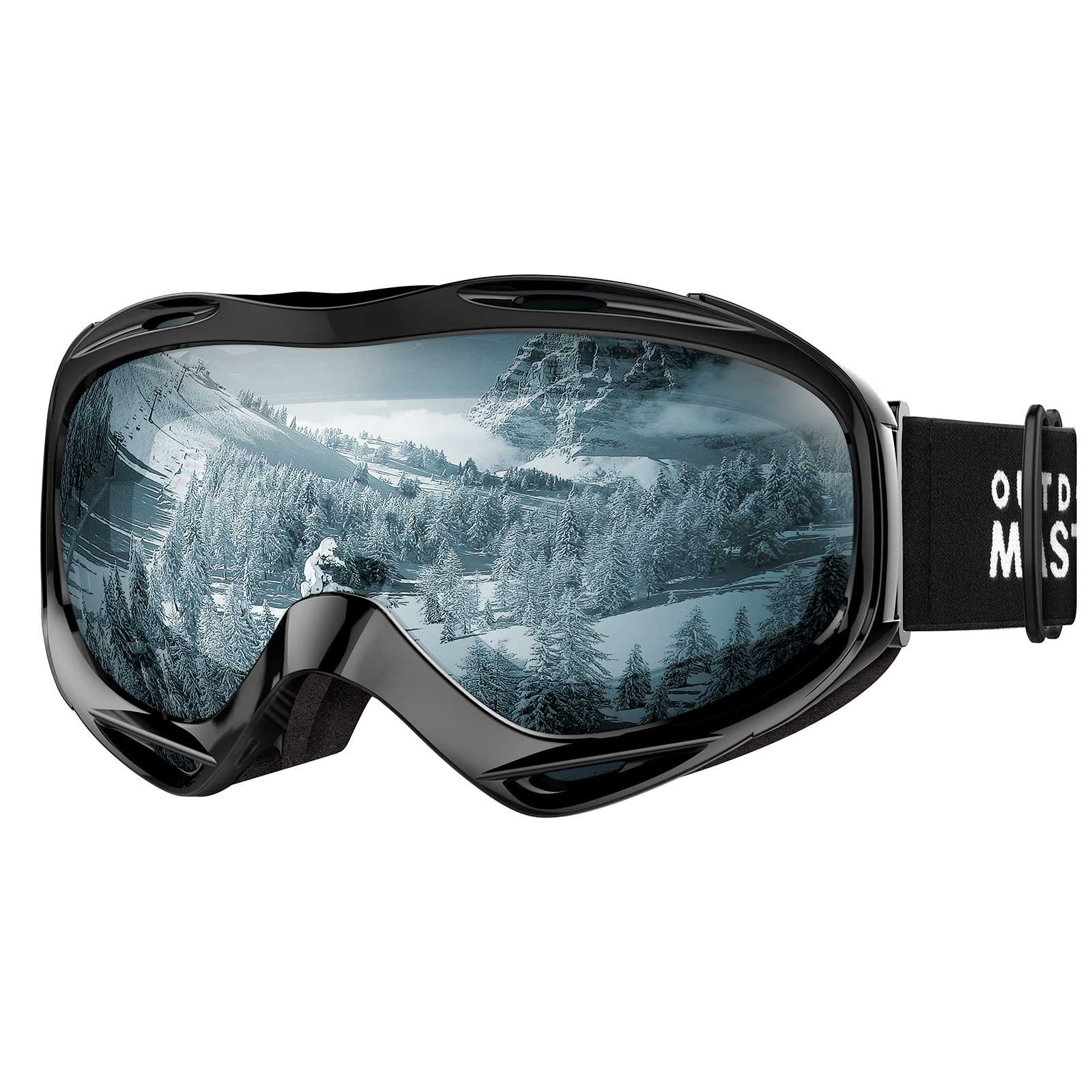 OTG Snow Goggles, Storm or Night / Black Frame VLT 80%