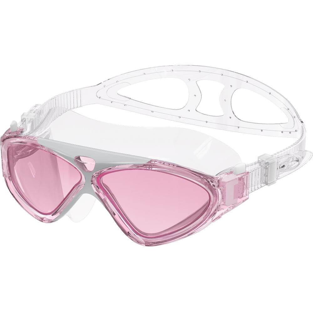 SWIM GOGGLES - With Anti Fog & UV Protection SWIM GOGGLES OutdoorMasterShop Pink 