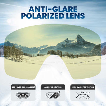 Fight The Glare Of The Snow Using Polarized Sunglasses - Mass Vision Eyewear