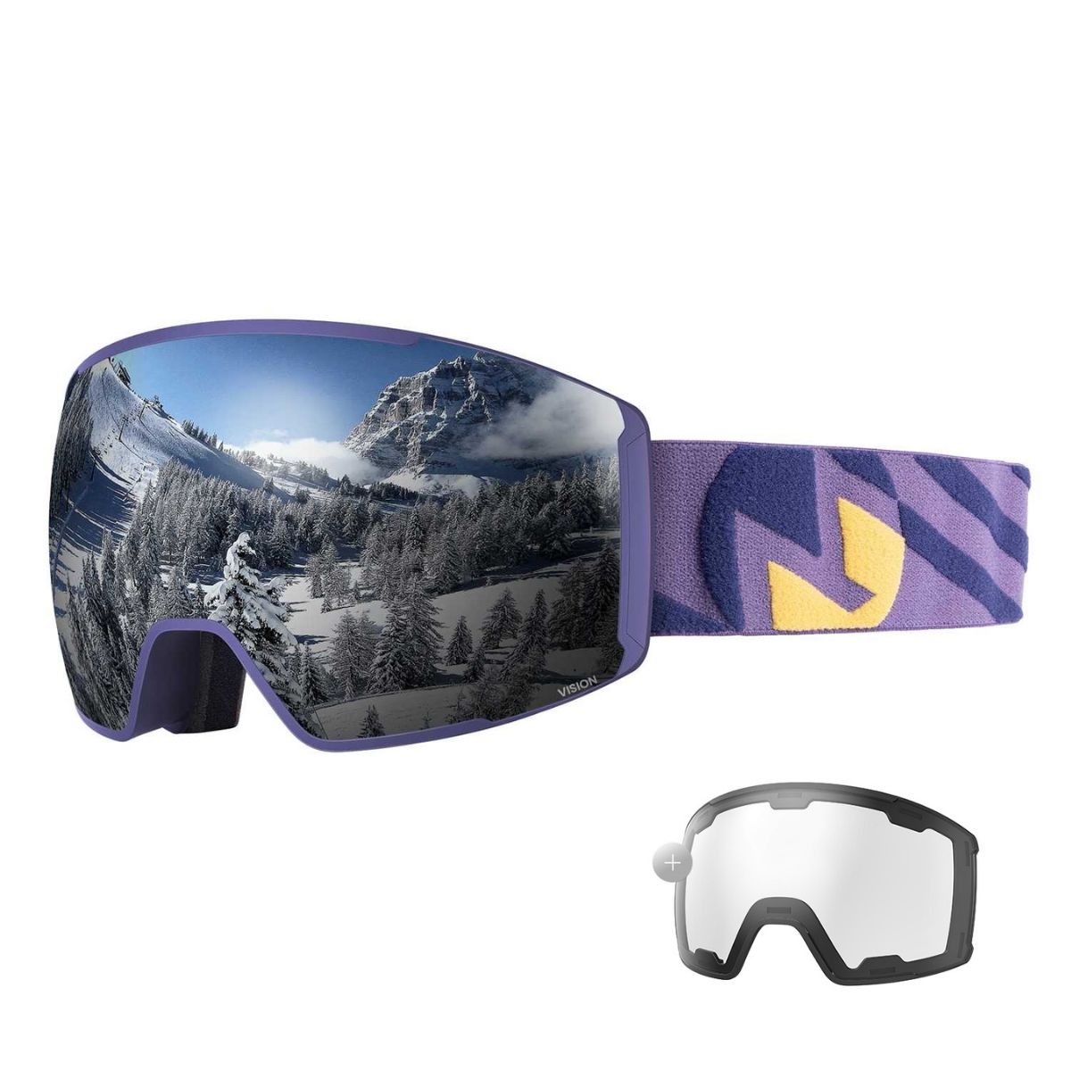 uv protection ski goggles