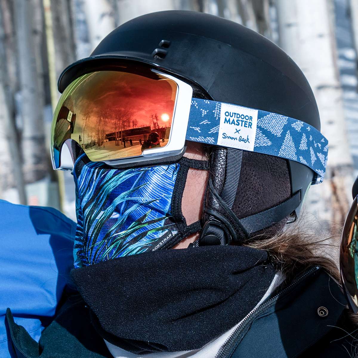 Head Solar Fmr Mirrored Ski Goggles Snowboard Goggles Frameless Goggle  Glasses