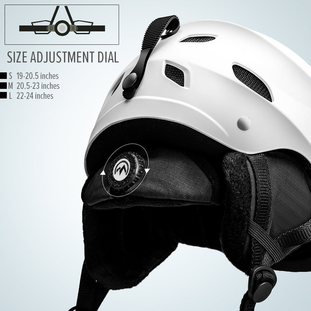 ski helmet adjustable 