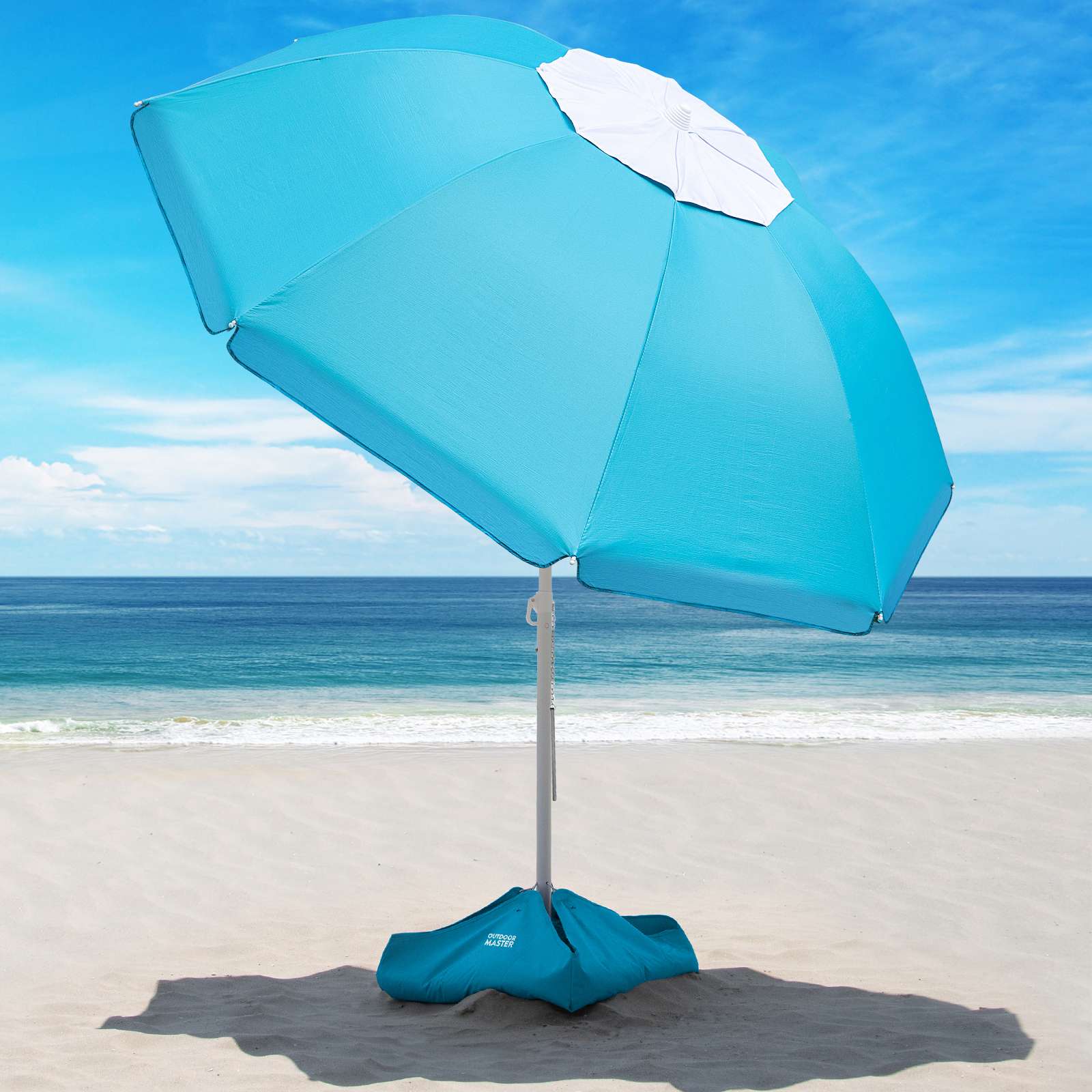 family beach umbrella