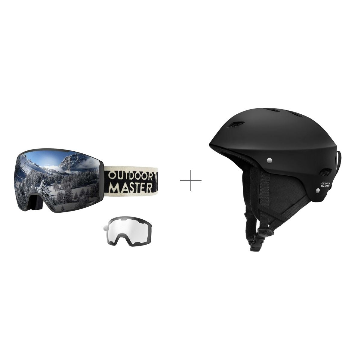 Bundle Sale - Vision Goggle + Lens + Kelvin Helmet