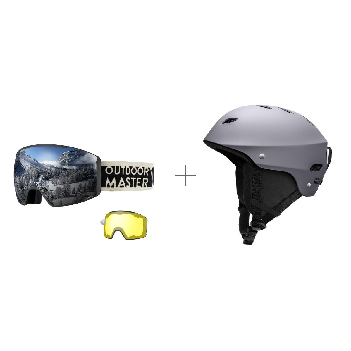 Bundle Sale - Vision Goggle + Lens + Kelvin Helmet