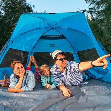 hårdtarbejdende ingeniør Hejse Pop Up Beach Tent | Solid Gear, Lowest Price