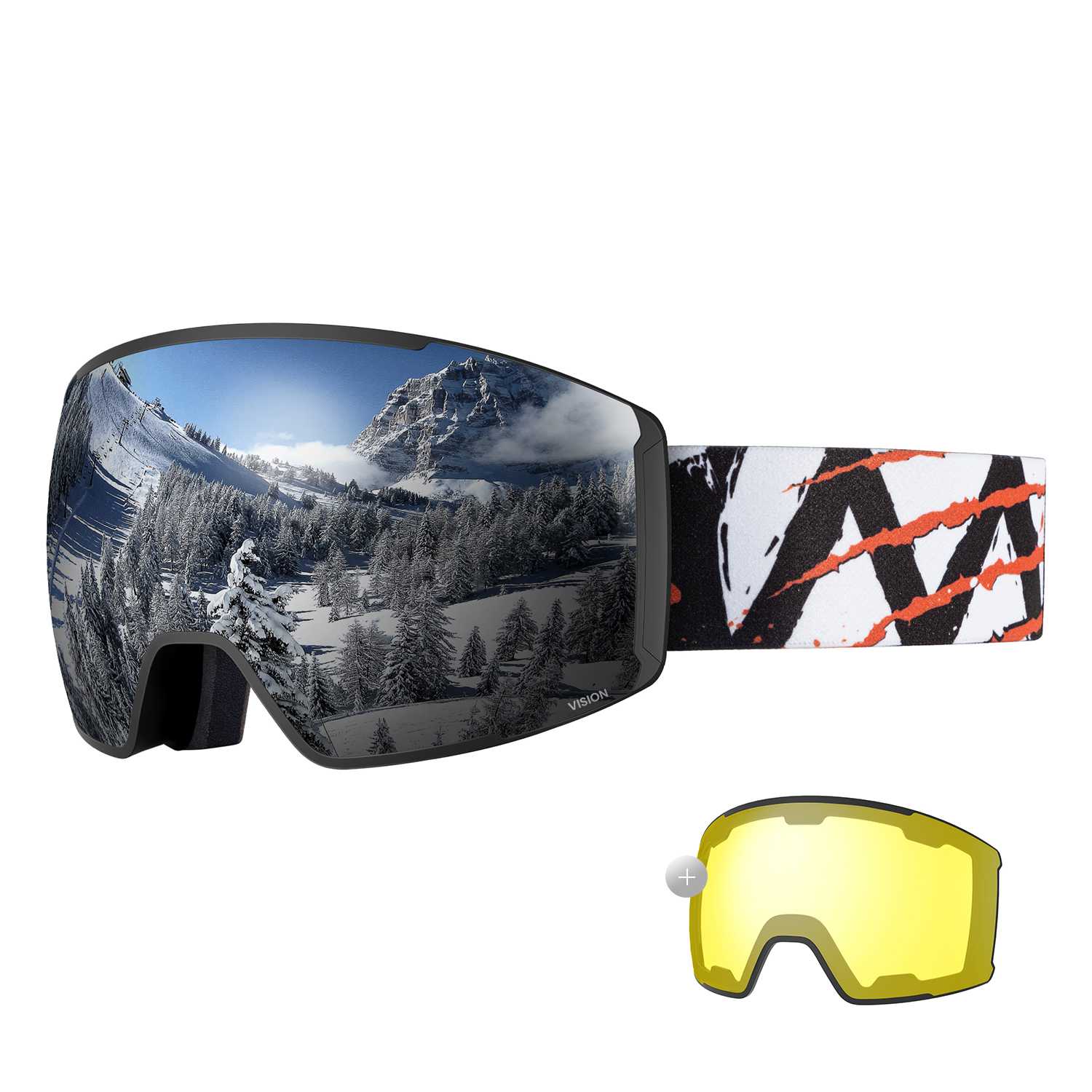 ski goggles for sunny days